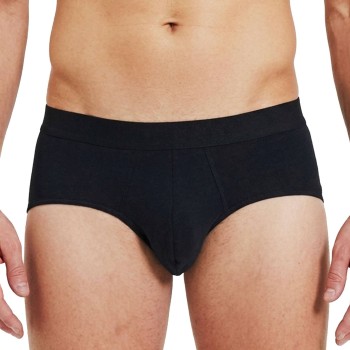 Bread & Boxers Bread and Boxers Brief Multi 3P Sort økologisk bomuld X-Large Herre