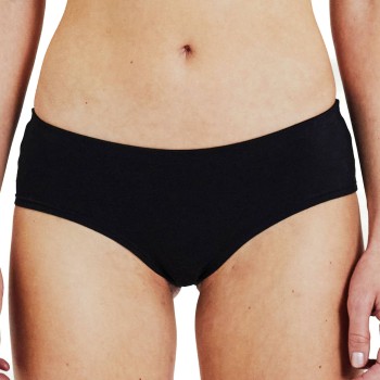 Bread & Boxers Bread and Boxers Cotton Hipsters Trusser 2P Sort økologisk bomuld Small Dame