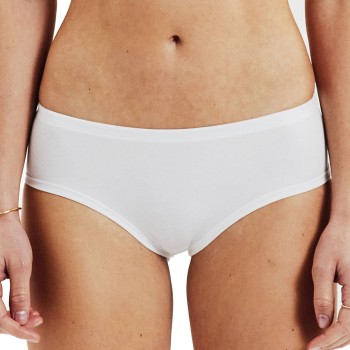 Bread & Boxers Bread and Boxers Cotton Hipsters Trusser 2P Hvid økologisk bomuld Large Dame