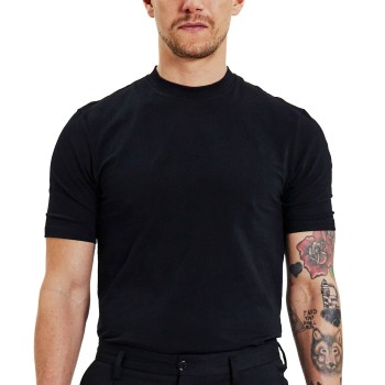 Bread & Boxers Bread and Boxers Crew-Neck Tencel T-Shirt Sort tencel Medium Herre