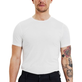 Bread & Boxers Bread and Boxers Crew-Neck Tencel T-Shirt Hvid tencel X-Large Herre