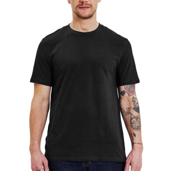Bread & Boxers Bread and Boxers Light Weight Tee Sort økologisk bomuld Small Herre
