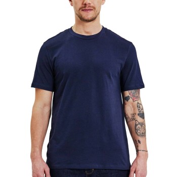 Bread & Boxers Bread and Boxers Light Weight Tee Marineblå økologisk bomuld X-Large Herre