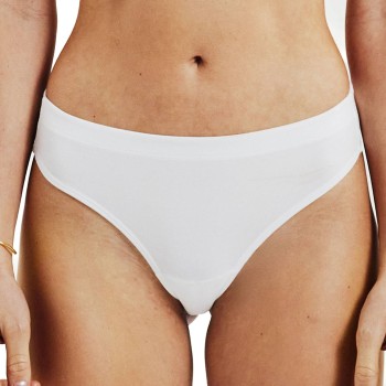 Bread & Boxers Bread and Boxers Modal Thong Trusser 2P Hvid modal Large Dame