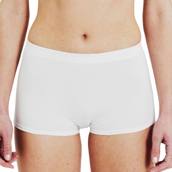 Bread & Boxers Bread and Boxers Modal Woman Boxer Trusser 2P Hvid modal Large Dame