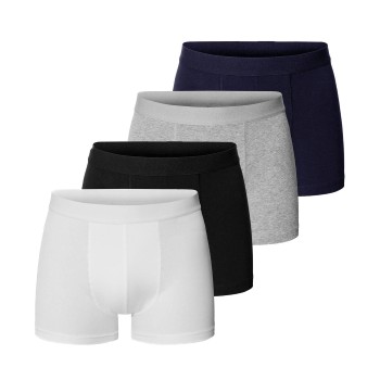 Bread & Boxers Bread and Boxers Organic Cotton Boxers 4P Flerfarvet økologisk bomuld Small Herre