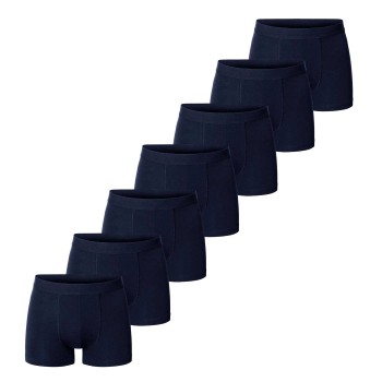 Bread & Boxers Bread and Boxers Organic Cotton Strecth Boxer 7P Marineblå økologisk bomuld XX-Large Herre