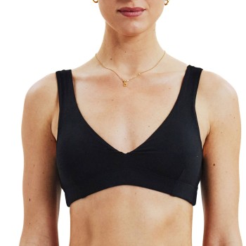 Bread & Boxers Bread and Boxers Padded Soft Bra BH Sort modal Medium Dame