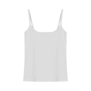 Bread & Boxers Bread and Boxers Singlet Woman Hvid økologisk bomuld X-Small Dame