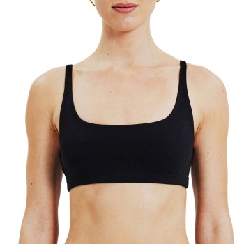 Bread & Boxers Bread and Boxers Soft Bra BH Sort økologisk bomuld X-Large Dame