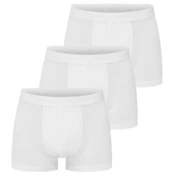 Bread & Boxers Bread and Boxers Trunks 3P Hvid økologisk bomuld X-Large Herre