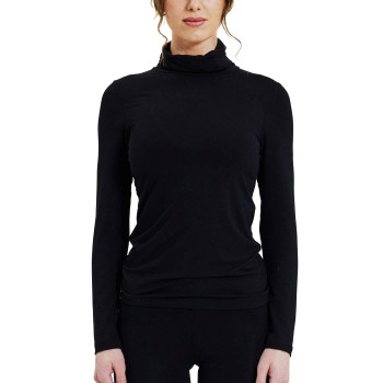 Bread & Boxers Bread and Boxers Turtle Neck Sort viskose Large Dame