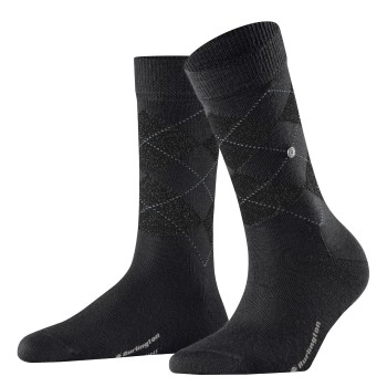 Burlington Strømper Marylebone Glitter Women Socks Sort Str 36/41 Dame