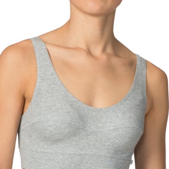 Calida BH Elastic Top Grå bomuld Small Dame