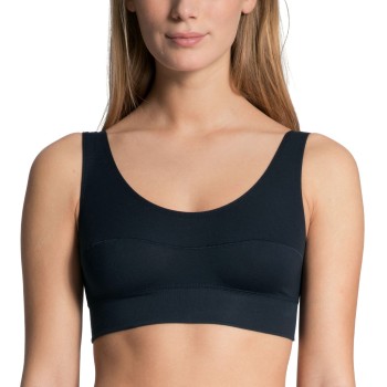 Calida BH Elastic Top Midnatsblå bomuld Large Dame