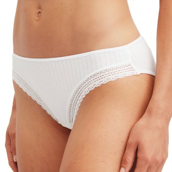 Calida Trusser Etude Ajours Brief Hvid modal fibre Small Dame