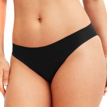Calida Trusser Natural Skin Seamless Brazilian Brief Sort X-Small Dame