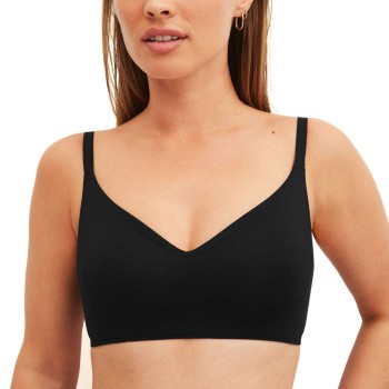 Calida BH Natural Skin Seamless Soft Bra Sort Medium Dame