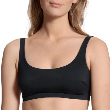 Calida BH Natural Skin Soft Bra Sort Large Dame