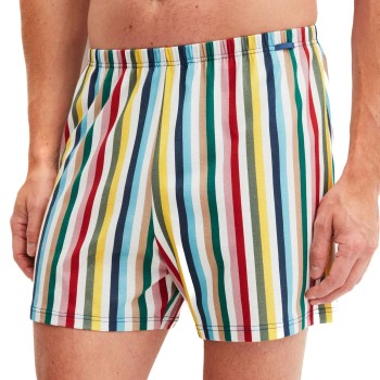 Calida Prints Cotton Boxer Shorts Flerfarvet bomuld X-Large Herre
