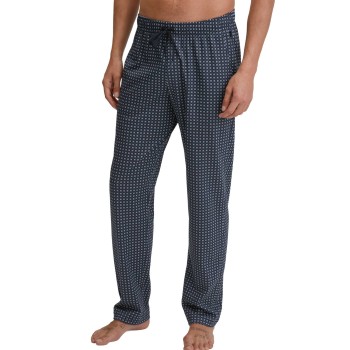 Calida Remix Basic Pyjama Bottoms Mørkblå bomuld Small Herre