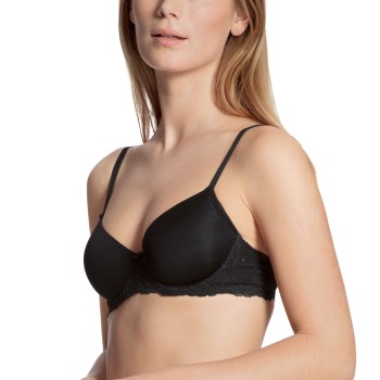Calida BH Sensual Secrets Underwired T-shirt Bra Sort B 80 Dame