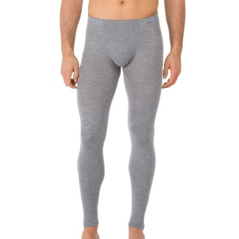 Calida Lange Underbukser Wool and Silk Pants Grå Large Herre