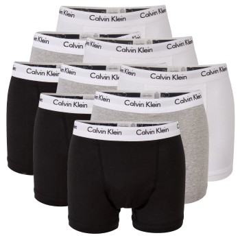 Calvin Klein 9P Cotton Stretch Trunks Flerfarvet bomuld Medium Herre