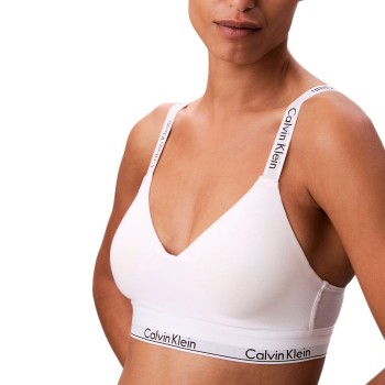 Calvin Klein BH Icon Cotton Modal Classic Bralette Hvid X-Small Dame