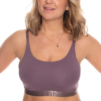 Calvin Klein BH Icon Unlined Bralette Blomme bomuld X-Small Dame