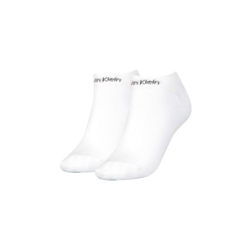 Calvin Klein Strømper 2P Leanne Coolmax Gripper Liner Socks Hvid Strl 37/41 Dame