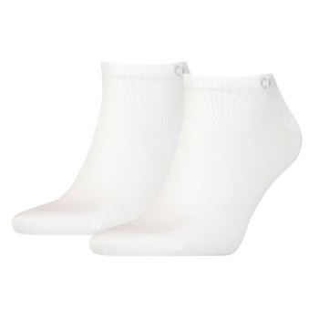 Calvin Klein Strømper 2P Men Sneaker Socks Hvid Str 39/42 Herre