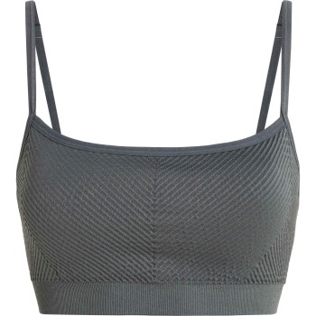 Calvin Klein BH Sport Seamless Medium Impact Bra Grøn polyester X-Large Dame