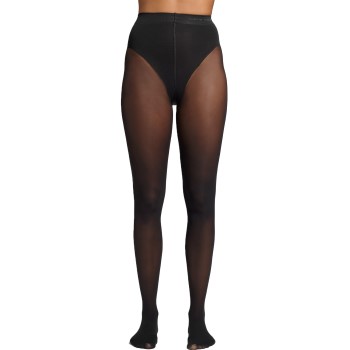 Calvin Klein Strømpebukser Tight French Cut Shaper 40 DN Sort X-Large Dame