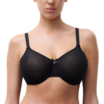 Chantelle BH C Magnifique Underwired Bra Sort F 80 Dame