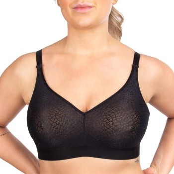 Chantelle BH C Magnifique Wirefree Support Bra Sort F 75 Dame