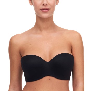 Chantelle BH Corsetry T-Shirt UW Strapless Bandeau Sort F 85 Dame