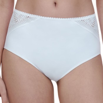 Chantelle Trusser EasyFeel High-Waisted Support Full Brief Hvid nylon 38 Dame