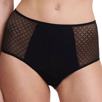 Chantelle Trusser EasyFeel Norah Chic High Waist Brief Sort 38 Dame