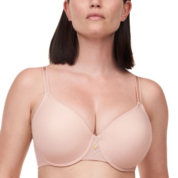Chantelle BH EasyFeel Norah Chic T-Shirt Bra Lyserosa D 90 Dame