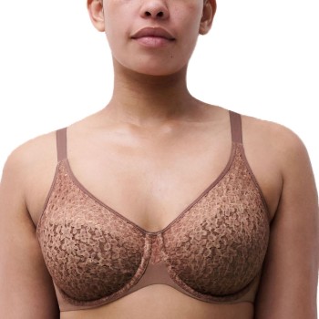 Chantelle BH EasyFeel Norah Underwired Bra Brun nylon F 80 Dame