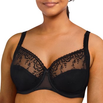 Chantelle BH Every Curve Covering Underwired Bra Sort C 100 Dame