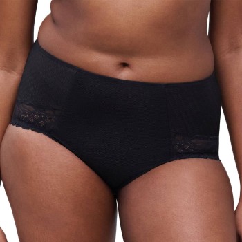 Chantelle Trusser Sublime High Waist Brief Sort 44 Dame