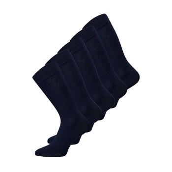 Claudio Strømper 5P Socks Bamboo Navy Str 40/47 Herre