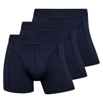 Claudio 3P Tights Trunks Marineblå 3XL Herre