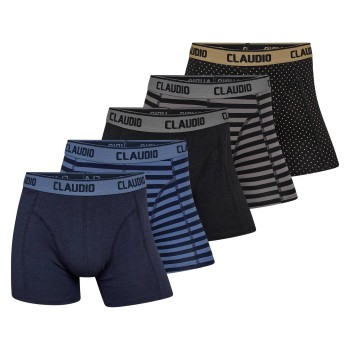 Claudio 5P Trunks Stribet 3XL Herre