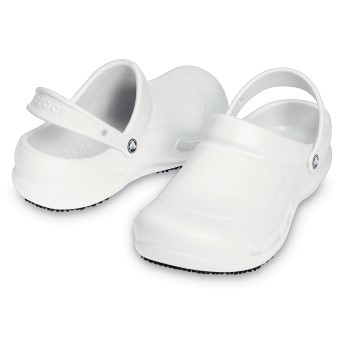 Crocs Work Bistro Unisex Hvid US M8 (EU 41-42)