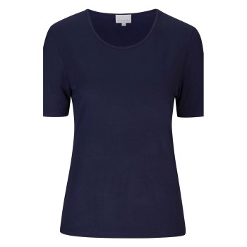 Damella Bamboo  31302 T-Shirt Marineblå Bambus Small Dame