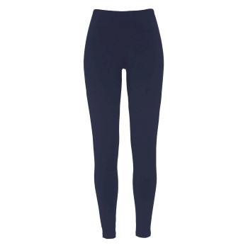 Damella Bamboo Leggings Marineblå bomuld Medium Dame