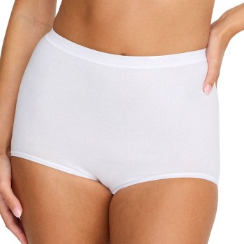Damella Trusser Classic Cotton Maxi Brief Hvid bomuld Medium Dame